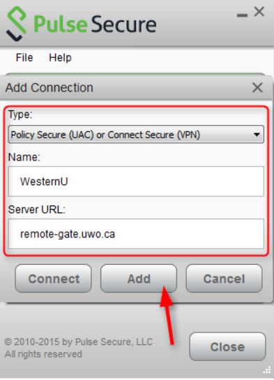 pulse secure network connect 8.1